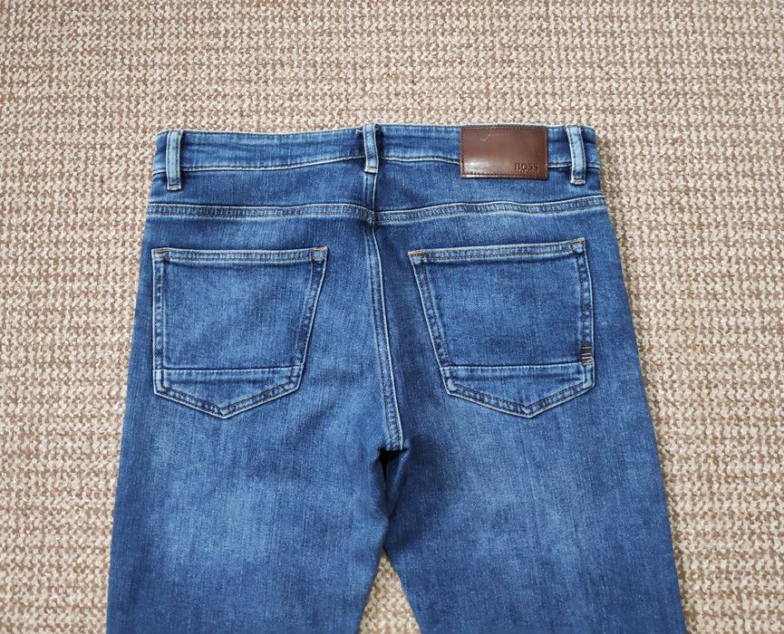 Hugo Boss Delaware джинси slim fit knit denim оригінал W32 L32