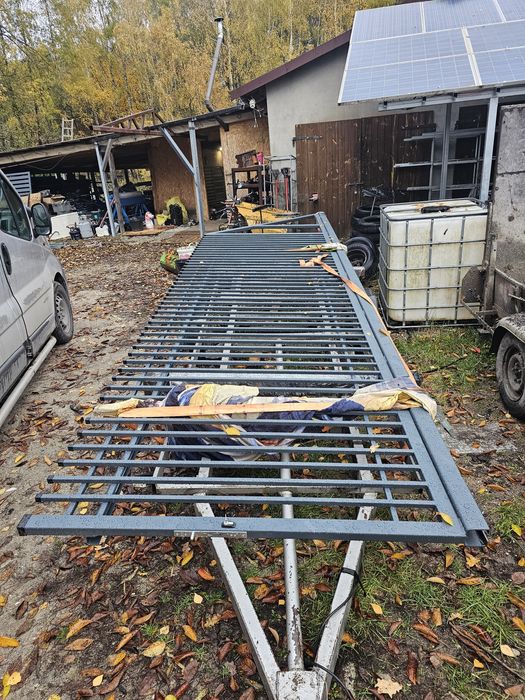 Brama wjazdowa przesowna