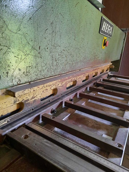 Nożyce Gilotynowe Mechaniczne HERA Raffelsiefer 1540mm / 3mm