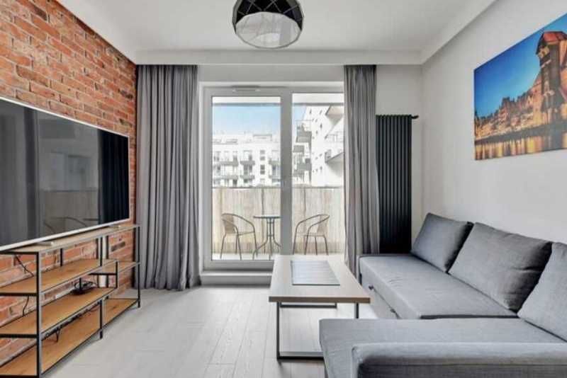 Nowy apartament 44 m2, 2-pokoje w Gdańsk Stare Miasto nad Motławą