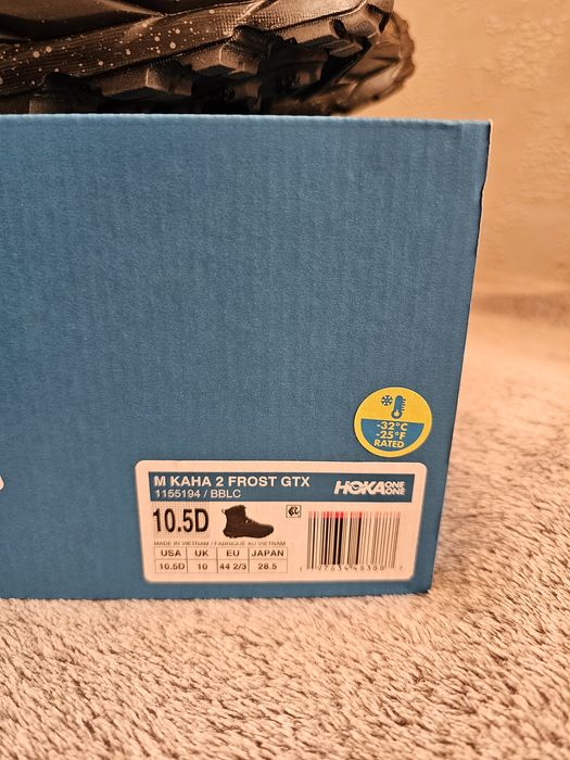 HOKA ONE Kaha 2 Frost GTX чоловічі зимові черевики 44.5