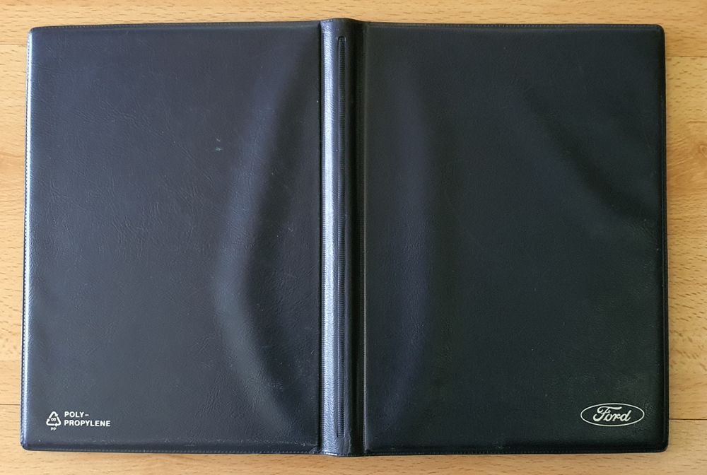 Bolsa de Documentos & Manual do proprietário  - Fiesta 1990