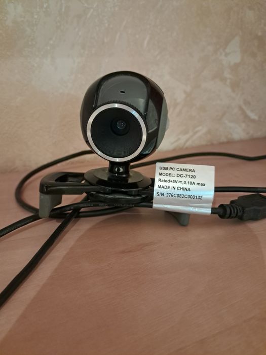 Вебкамера USB PC Camera (модель DC-7120)
Продам вебкамеру для комп’юте