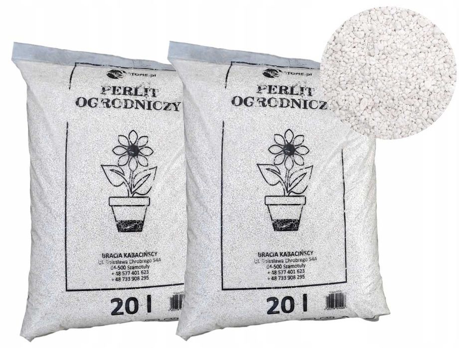 Perlit ogrodniczy NATURALNY dodatek do podłoża 140 L