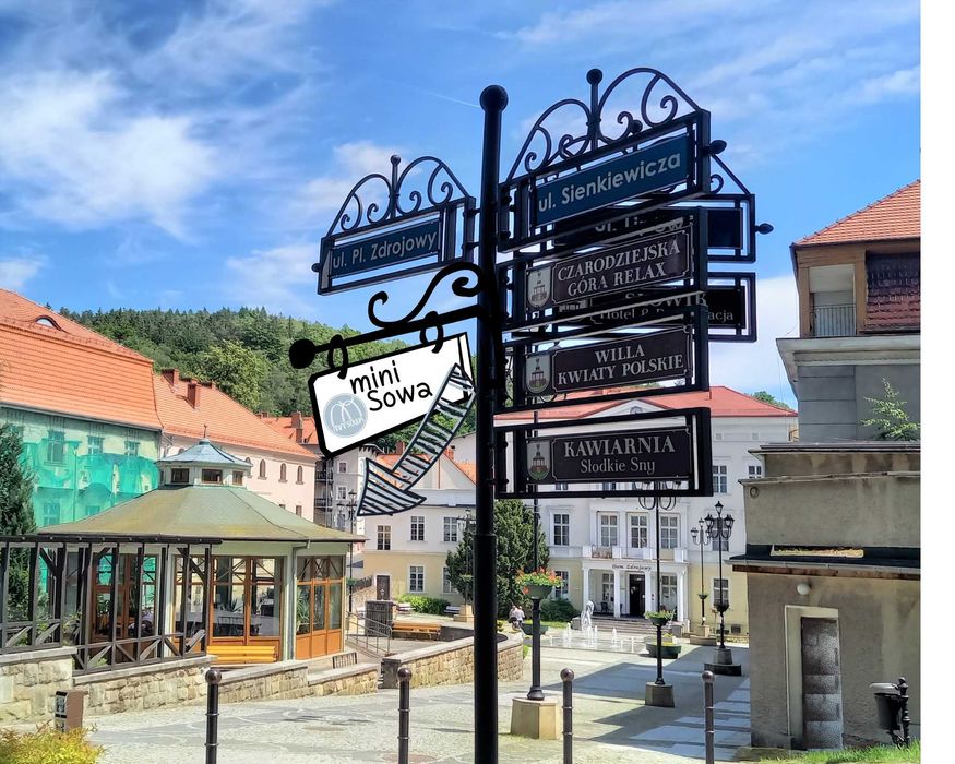 miniSowa.pl - apartament nr 2. Góry Sowie. Książ. Riese. Park Wodny.