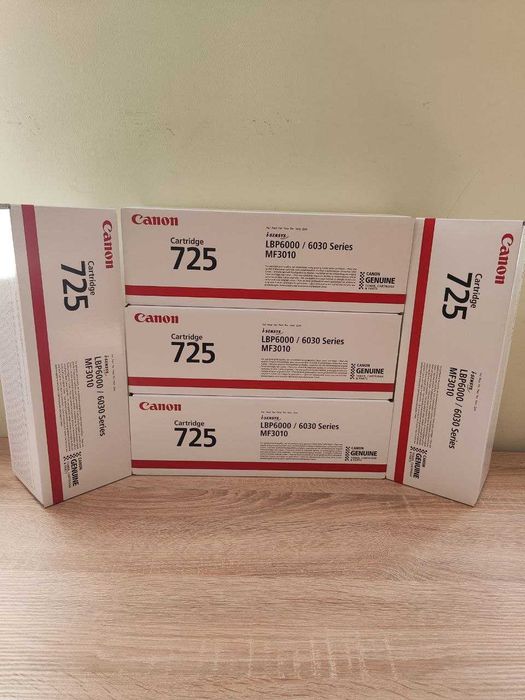 Картридж Canon 725 для принтерів та БФП (ОРИГІНАЛ Новий запакований)