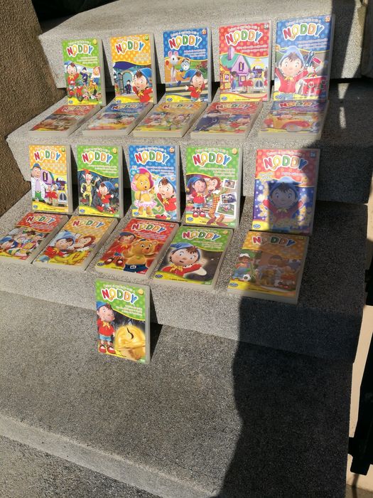 Coleção do Noddy em estado + de 25 DVD como novo vend troco