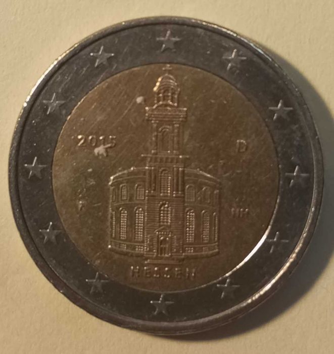 9 Moedas de Euro comemorativas Alemanha