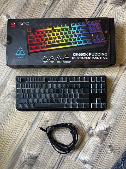 Klawiatura Spc Gear GK630K PUDDING tournament kailh rgb