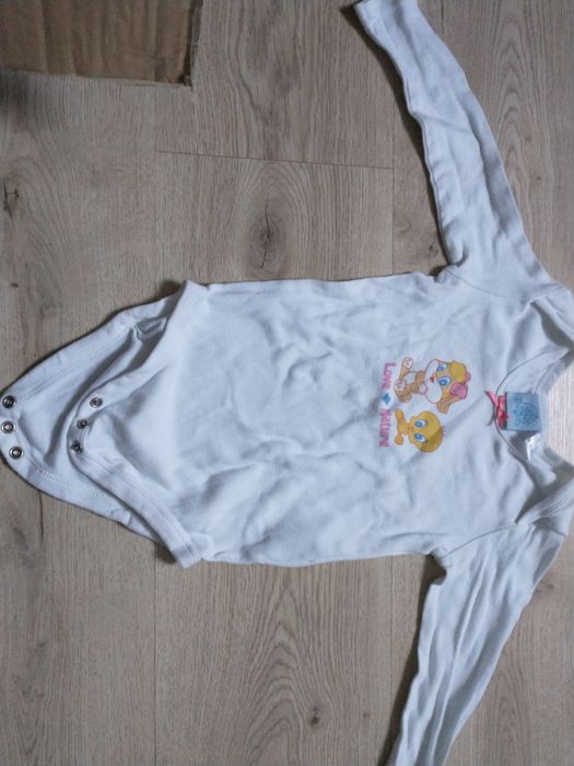 Body na długi rękaw dla dziewczynki rozm 86/92