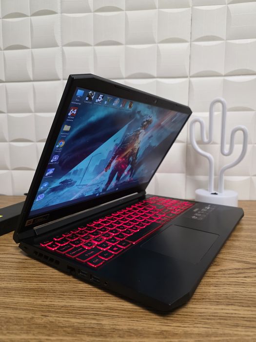 ТОП Геймерский ноутбук Acer Nitro 5 — i5‑gen11,16GB,SSD512GB,RTX3050Ti