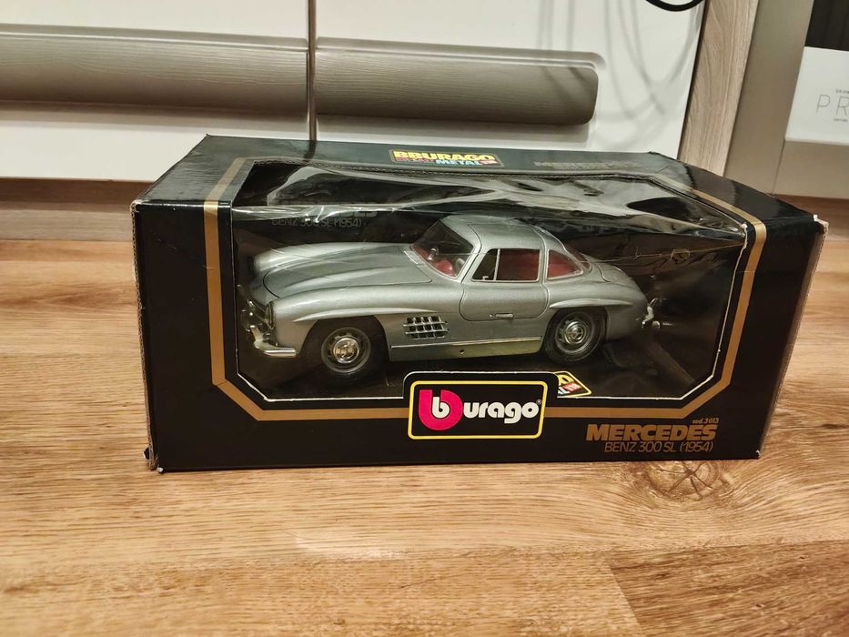Mercedes Benz 300 SL Bburago 1:18 Vintage