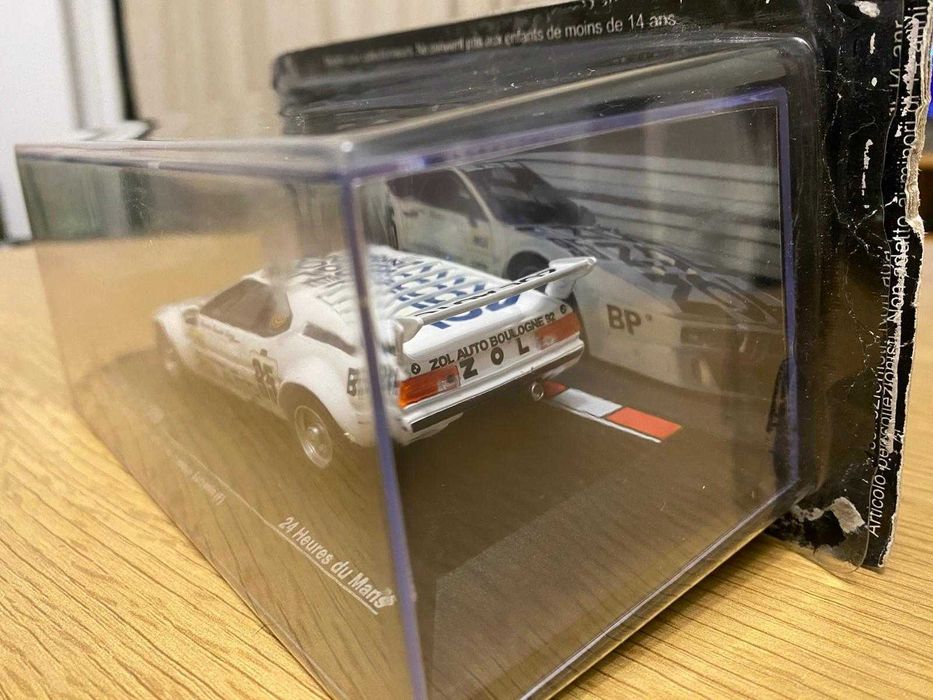 Miniatura BMW M1 Gr.4 1980 Le Mans Nº95 1:43