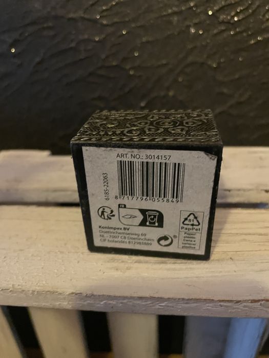 Szkatulka mini stylizowana na staro retro vintage prl nowa