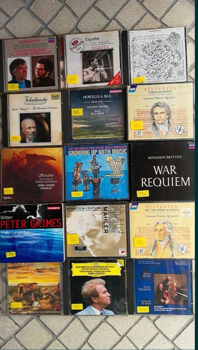 Cds raros e incomuns de jazz, clássica e outros