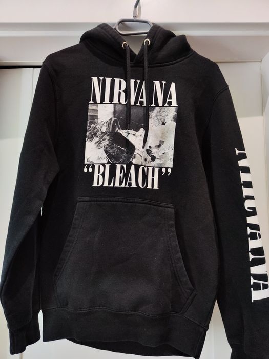 Oryginalna Bluza z Kapturem Hoodie Nirvana " Bleach"Size XS