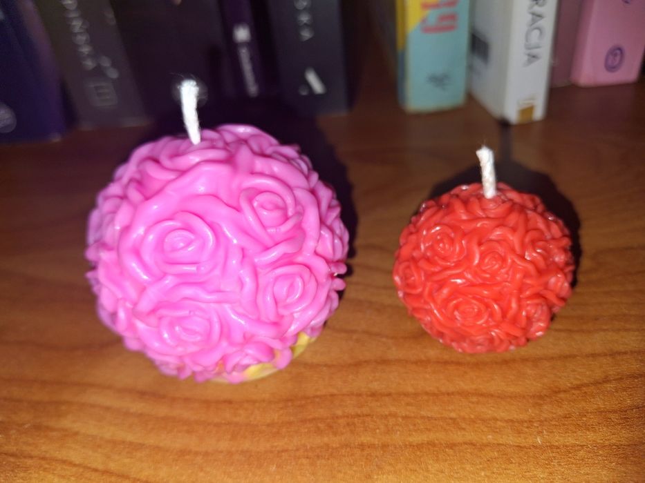 Świece z wosku sojowego