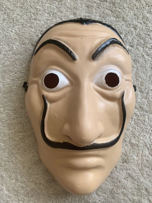 Halloween Maska dom z papieru maska Dalego