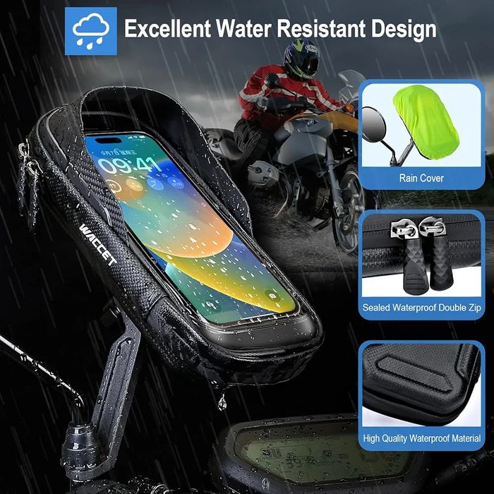 Водонепроникний тримач для телефону для мотоцикла, велосипеда