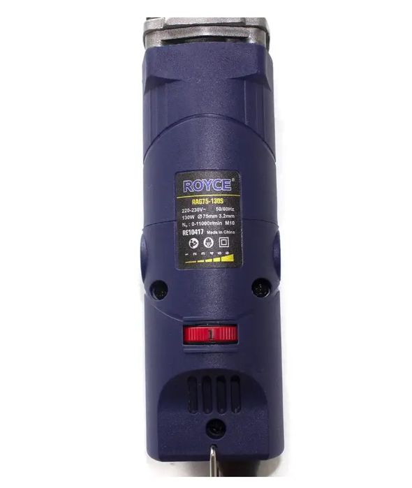 Міні болгарка+гравер Royce RAG75-130s, 15 000 об/хв / 220В