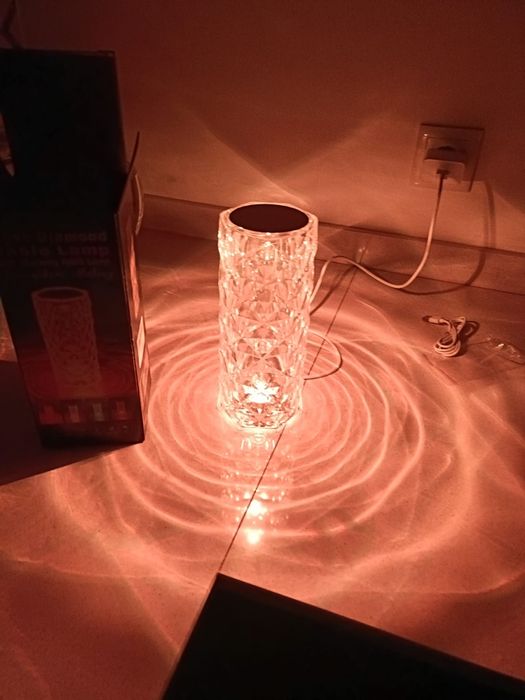 Candeeiro led multicolor