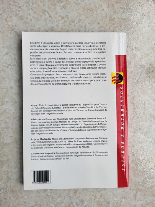 Livro "Educação e Museus"