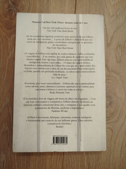 Livro - Comer, Orar e Amar