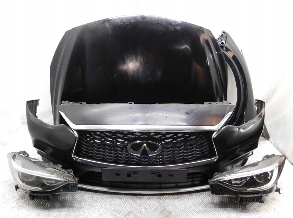 maska zderzak przód pas przedni błotnik lampa - infiniti q30 2.2d 15-1