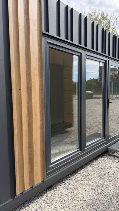 Gotowy pawilon 6x3 z płyty warstwowej od ręki Biurko Magazyn domek Sklep Komis stróżówka - Widok 5