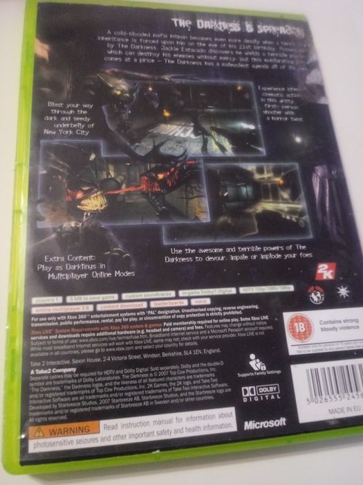 Darkness xbox 360