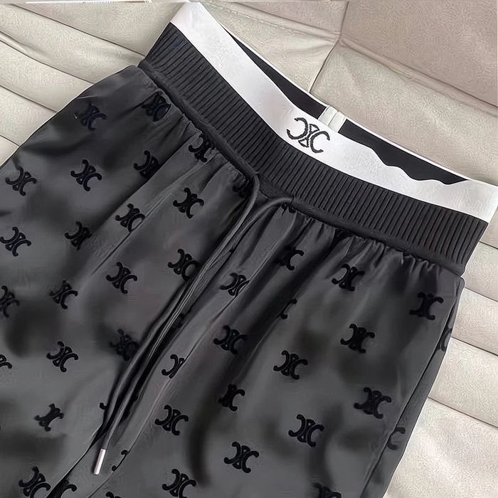 Штани атласні celine селін