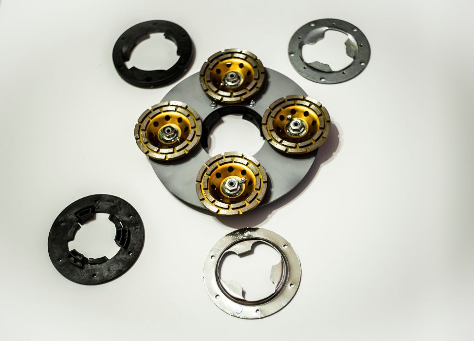 Cykliniarka polerka dysk z diamentami do wylewek betonowych jastrychów