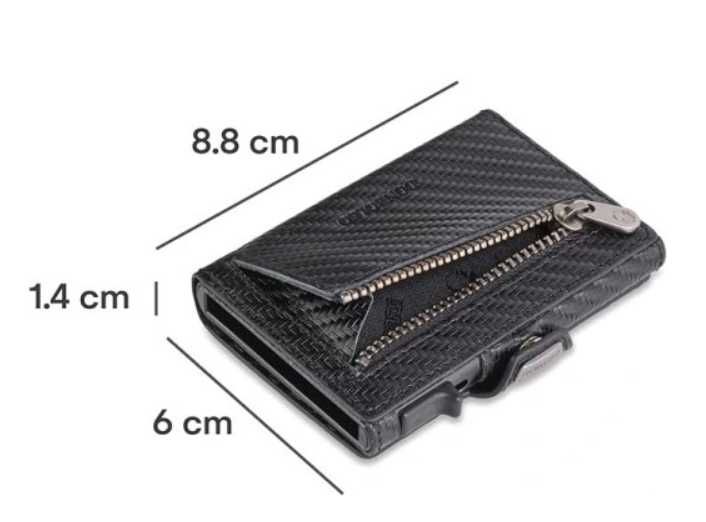 DONBOLSO Etui na Karty OCHRONA RFID skórzane etui na karty kredytowe