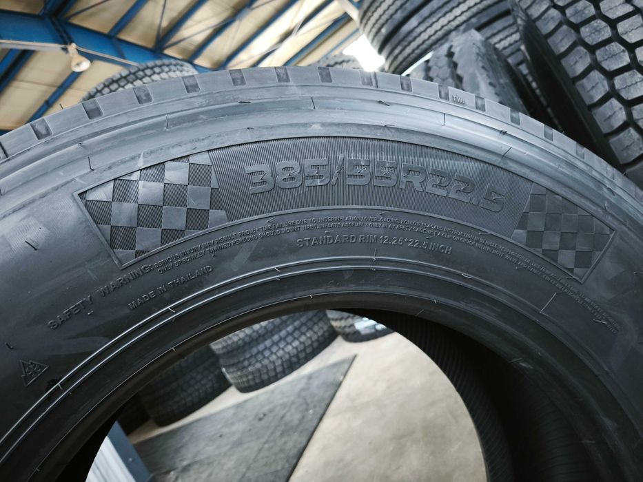 NOWE Opony PREMIUM 385/55R22.5 Saucerman SSL121 - c.brutto
