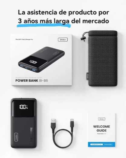 INIU BI-B6 22.5W Fast-Charging Power Bank, USB-C, 10000 mAh64738674590977121