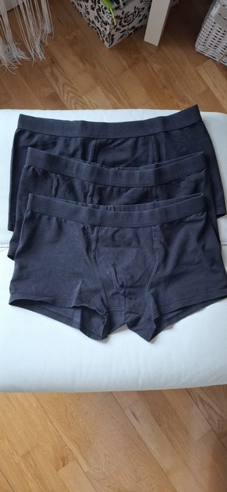 3 Boxers Azuis em bom estado