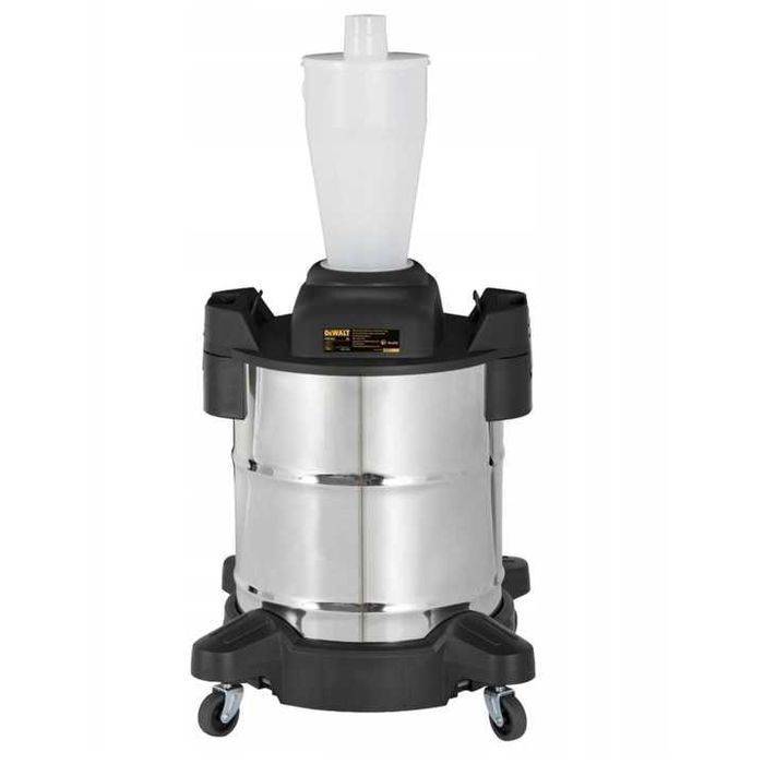 DEWALT DXVCS006 Cyklonowy Separator 30L INOX Na Sucho i Mokro