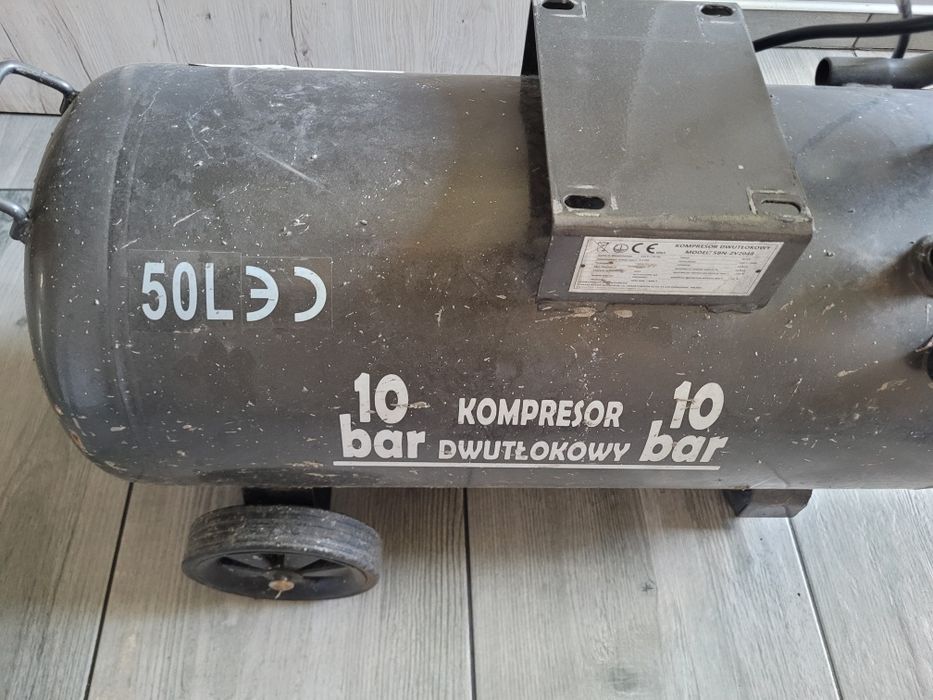 Kompresor 10 bar dwutłokowy