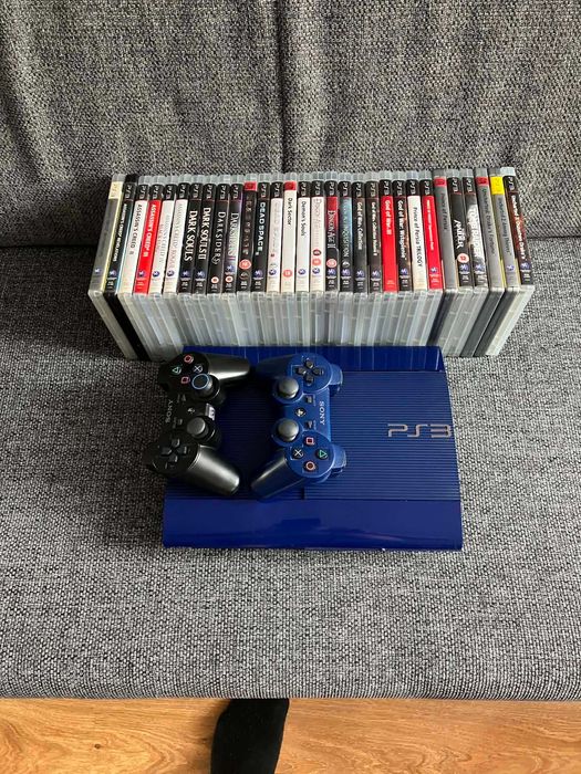 ps3 plus 35 gier i 2 pady