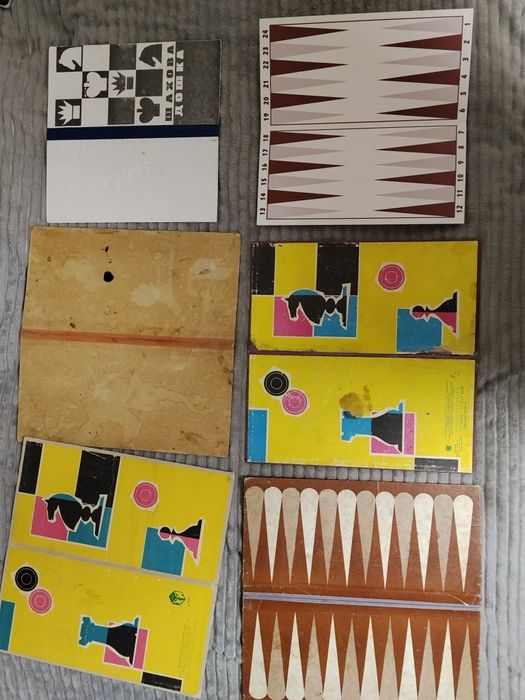 Шашки времен СССР.