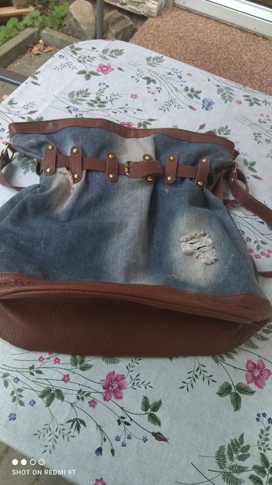Torba,plecak z jeans
