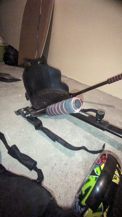 Conjunto hoverboard + kart pilot