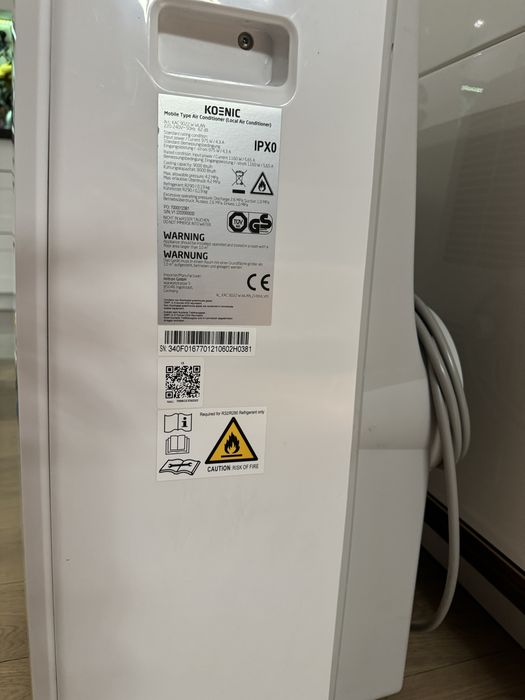 Klimatyzator KOENIC KAC 9022 W WLAN Air Conditioner