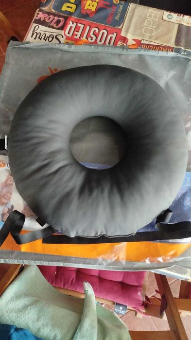 almofada anti-escaras redonda - ideal para idosos ou para recuperação de cirurgias