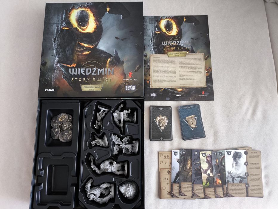 Wiedźmin: Stary Świat edycja Deluxe + wszystkie dodatki