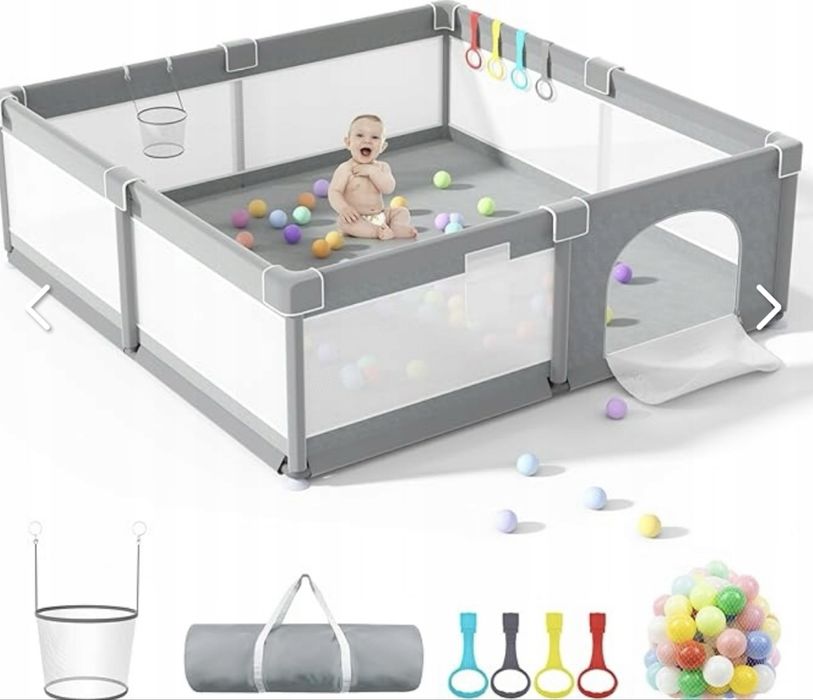 Великий дитячий манеж XXL, ігрова зона для дітей