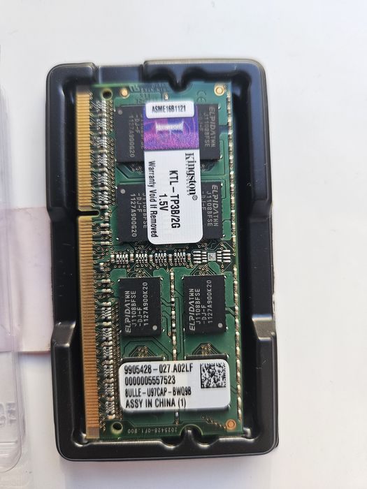 Оперативна пам'ять для ноутбука DDR 3