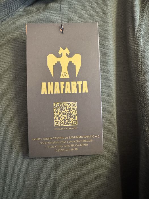 Термобілизна чоловіча розмір М термобелье anafarta