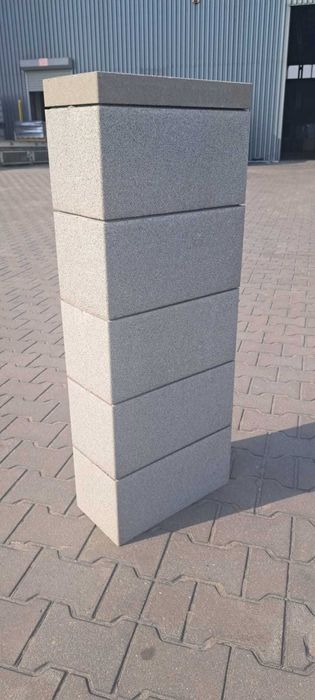 Ogrodzenie Betonowe pustak betonowy bloczek murek atro dostawa gratis