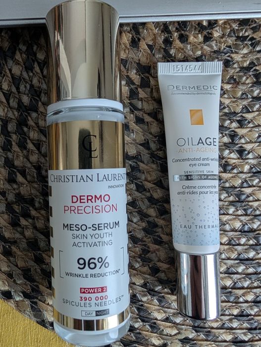 Zestaw odmładzający serum+krem pod oczy